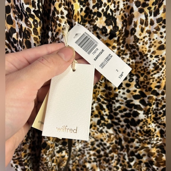 Wilfred Artizia Giselle Bison Leopard Dress - Picture 5 of 7